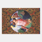 St. Michael the Archangel door Fra Angelico, Zurba Inpakpapier Vel (Voorkant 2)