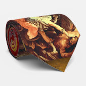 St. Michael the Archangel door Guido Reni, Ruby St Stropdas (Opgerold)