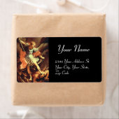 St. Michael the Archangel Etiket (Insitu)