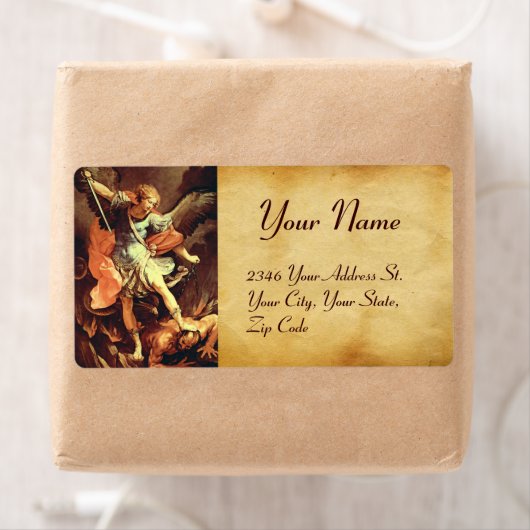 St. Michael the Archangel Etiket (Insitu)