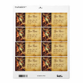 St. Michael the Archangel Etiket (Full Sheet)