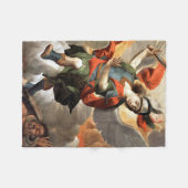 St. Michael the Archangel Fleece Blanket (Voorkant (Horizontaal))