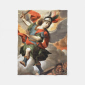 St. Michael the Archangel Fleece Blanket (Voorkant)