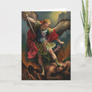 St. Michael the Archangel Folded Kaart