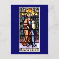 St. Michael The Archangel Glas in lood Window