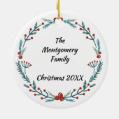 St. Michael the Archangel Gold Medieval Angel Keramisch Ornament (Achterkant)