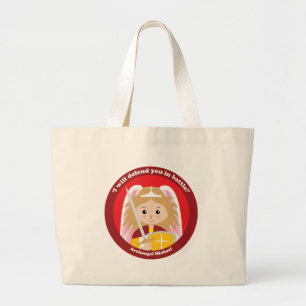 St. Michael the Archangel Grote Tote Bag