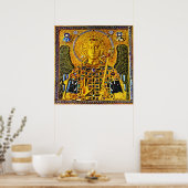 St. Michael the Archangel Icon Angel Poster (Keuken)