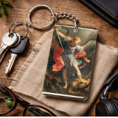 St. Michael the Archangel-katholiek Sleutelhanger