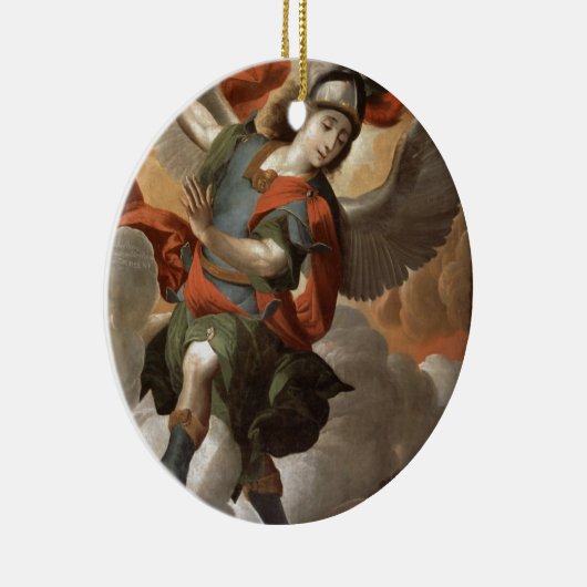 St Michael the Archangel Keramisch Ornament (Rechts)