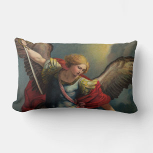 St. Michael the Archangel Lumbar Pillow Kussen