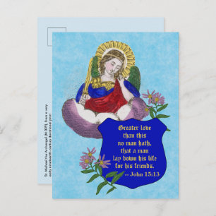 St. Michael the Archangel (M 009) Briefkaart