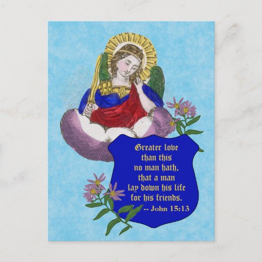 St. Michael the Archangel (M 009) Briefkaart (Voorkant)