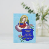 St. Michael the Archangel (M 009) Briefkaart (Staand voorkant)