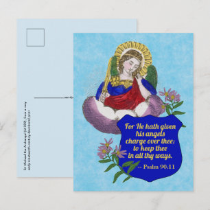 St. Michael the Archangel (M 009) Briefkaart