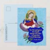 St. Michael the Archangel (M 009) Briefkaart (Voorkant / Achterkant)