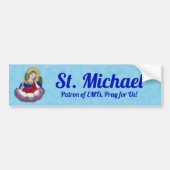 St. Michael the Archangel (M 009) Bumpersticker (Voorkant)
