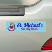 St. Michael the Archangel (M 009) Bumpersticker (Op auto)