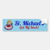 St. Michael the Archangel (M 009) Bumpersticker (Voorkant)