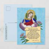 St. Michael the Archangel (M 009) & EMS/EMT Briefkaart (Voorkant / Achterkant)