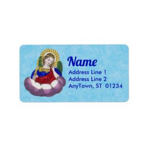 St. Michael the Archangel (M 009) Etiket