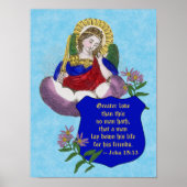 St. Michael the Archangel (M 009) Poster (Voorkant)