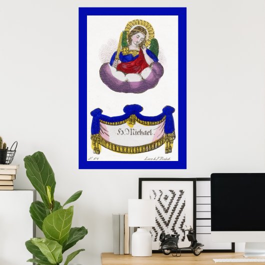 St. Michael the Archangel (M 009) Poster (Thuiskantoor)