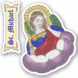 St. Michael the Archangel (M 009) Sticker