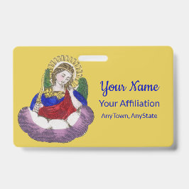 St. Michael the Archangel (M 009; Stijl 1) Badge