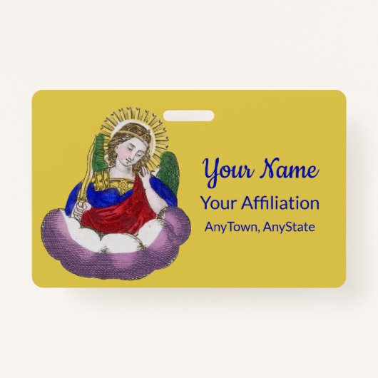 St. Michael the Archangel (M 009; Stijl 1) Badge (Voorkant)