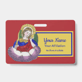 St. Michael the Archangel (M 009; Stijl 2) Badge