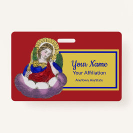 St. Michael the Archangel (M 009; Stijl 2) Badge