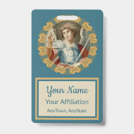 St. Michael the Archangel (M 010) Badge