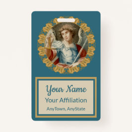 St. Michael the Archangel (M 010) Badge