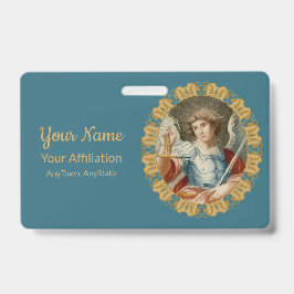 St. Michael the Archangel (M 010) Badge