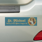 St. Michael the Archangel (M 010) Bumpersticker (Op auto)