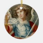 St. Michael the Archangel (M 010) Keramisch Ornament (Voorkant)