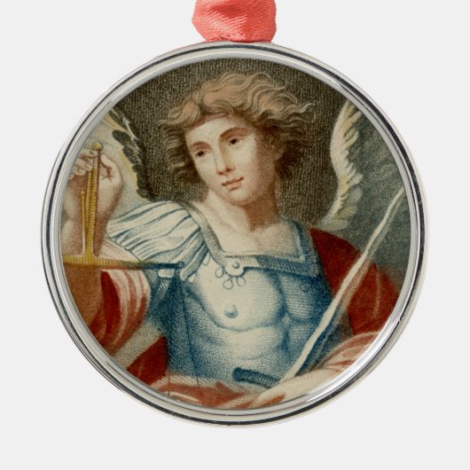 St. Michael the Archangel (M 010) Metalen Ornament (Voorkant)