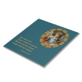 St. Michael the Archangel (M 010) Tegeltje (Zijkant)