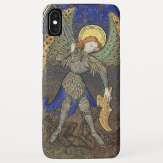 St. Michael the Archangel met Devil iPhone XS Max Hoesje