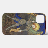 St. Michael the Archangel met Devil Case-Mate iPhone Case (Achterkant (horizontaal))