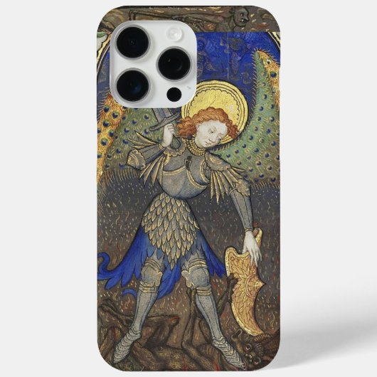 St. Michael the Archangel met Devil Case-Mate iPhone Case (Achterkant)