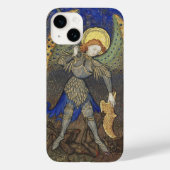 St. Michael the Archangel met Devil Case-Mate iPhone Case (Achterkant)
