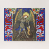 St. Michael the Archangel met Devil, Red Dragon Legpuzzel (Horizontaal)