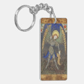 St. Michael the Archangel met Devil Sleutelhanger (Voorkant Links)