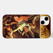 St. Michael the Archangel Monogram Case-Mate iPhone Case (Achterkant (horizontaal))