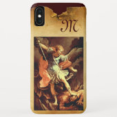 St. Michael the Archangel Monogram Case-Mate iPhone Case (Achterkant)