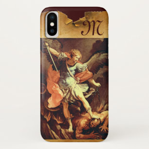 St. Michael the Archangel Monogram Case-Mate iPhone Case