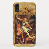 St. Michael the Archangel Monogram Case-Mate iPhone Case (Achterkant)