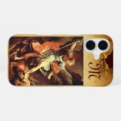 St. Michael the Archangel Monogram iPhone 16 Hoesje (Achterkant horizontaal)
